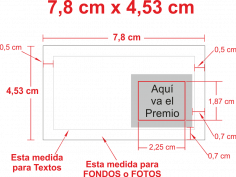 Diseño estándar 7,8x4x5cm