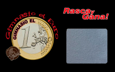 Tarjetas rasca y gana