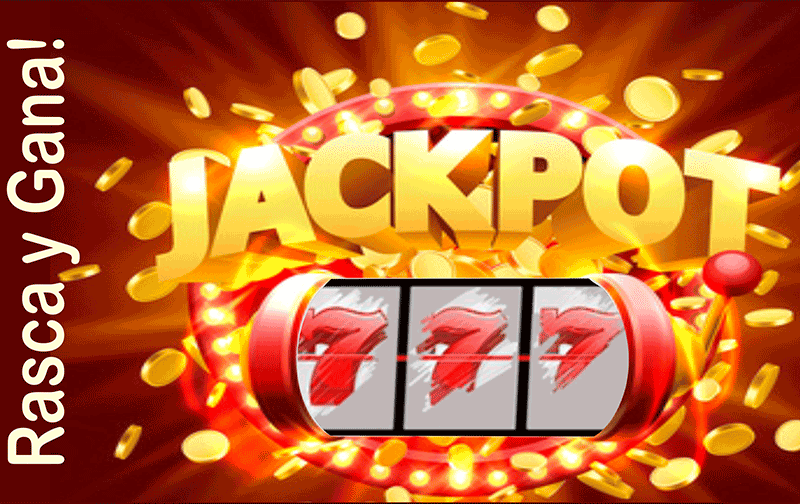 Tarjeta rasca y gana jackpot